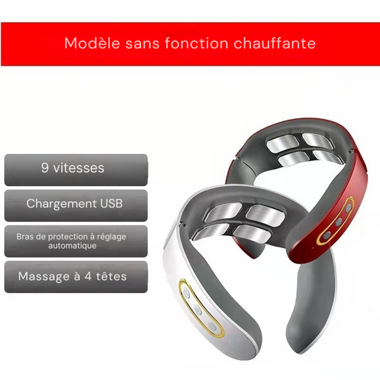 Appareil de Massage Cervical Chauffant